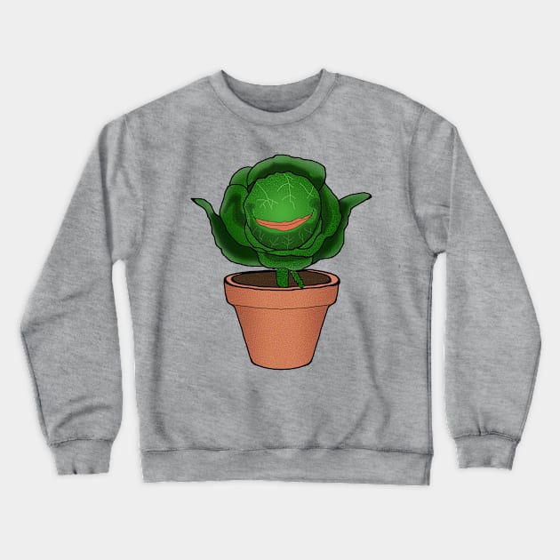 Audrey II Crewneck Sweatshirt by shockyhorror